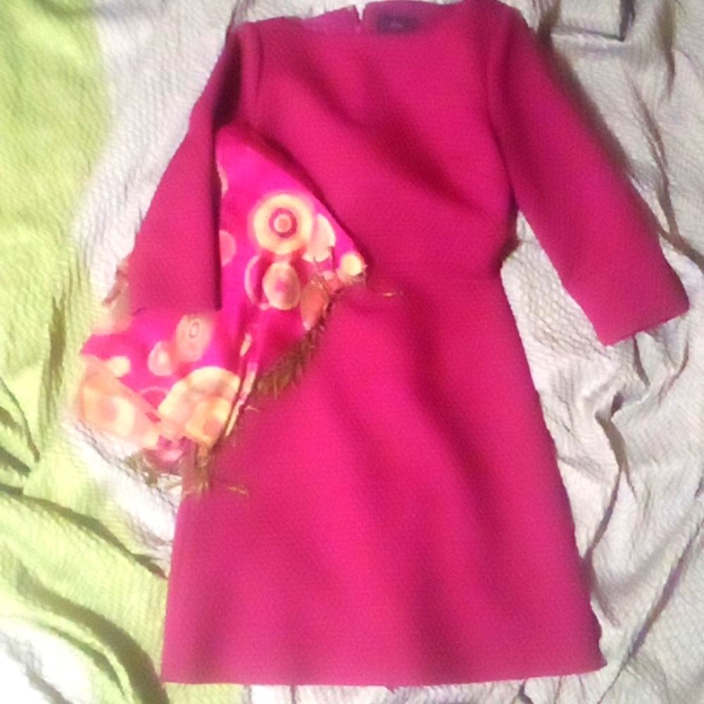 Pre Owned/Unused Red J. Crew Dress Ladies Synthetic Size 4